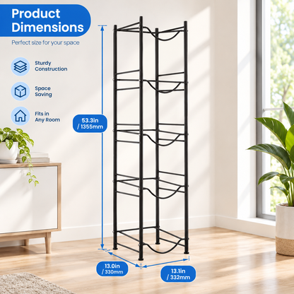 5-Level Water Container Storage Stand